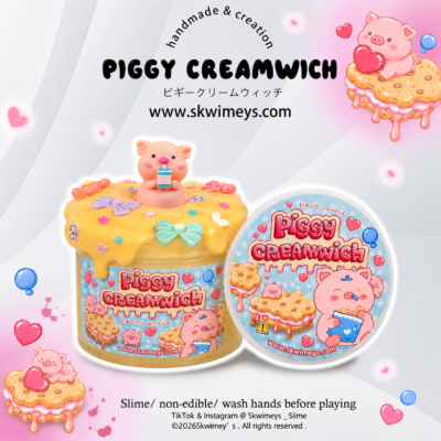 Piggy Creamwich Slime